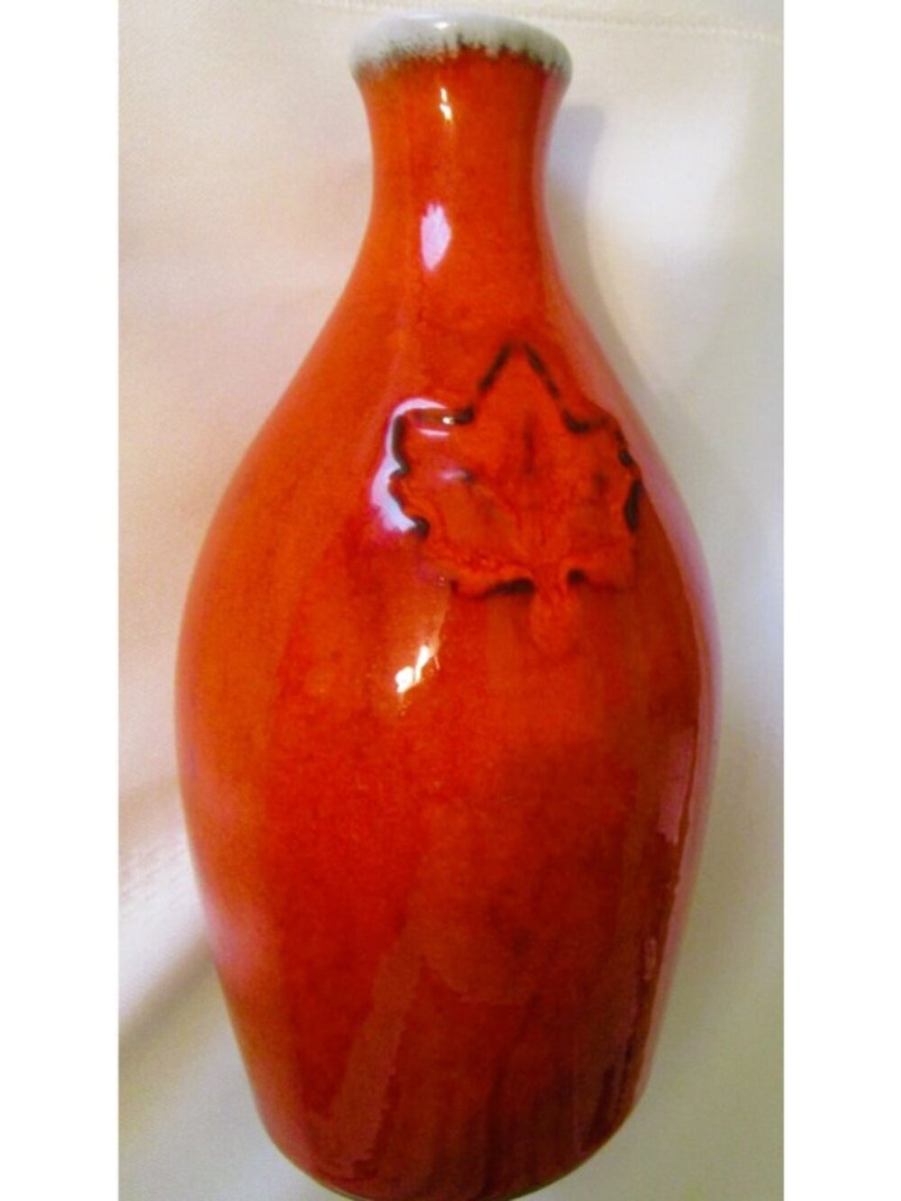 Vintage Estriceram Pottery Jacques Garnier Canadian Vase, 6.5 inches tall